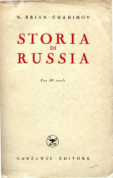 Storia di Russia - copertina