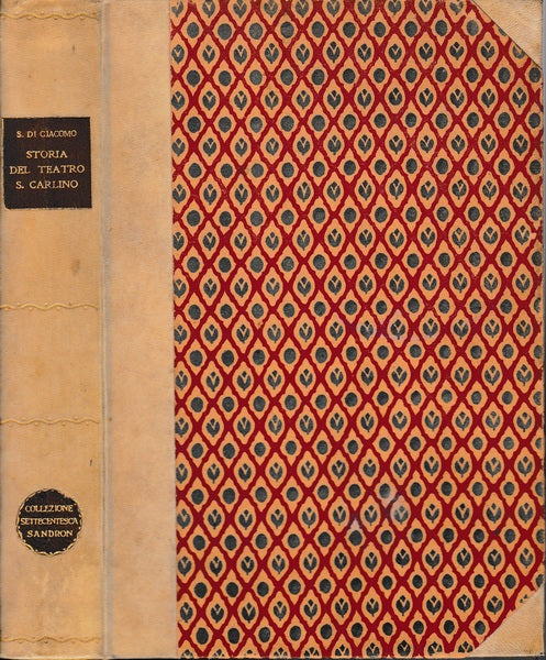 Storia del Teatro S. Carlino - copertina