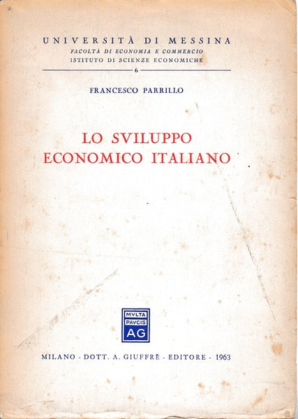 Lo sviluppo economico Italiano - copertina