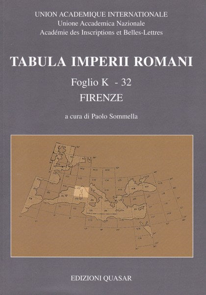 Tabula Imperii Romani. Foglio K-32. Firenze. - copertina