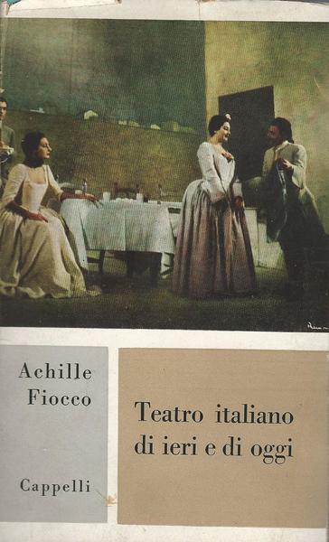 TEATRO ITALIANO DI IERI E DI OGGI - copertina