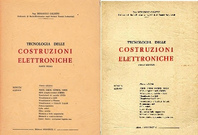 Tecnologia delle costruzioni elettroniche (vol. I e II) - copertina
