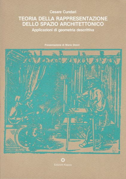 Teoria della rappresentazione dello spazio architettonico - copertina