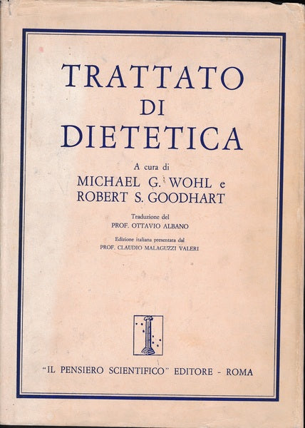 Trattato di dietetica - copertina
