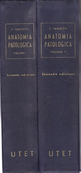 Trattato Italiano di Anatomia Patologica. I. II. - copertina