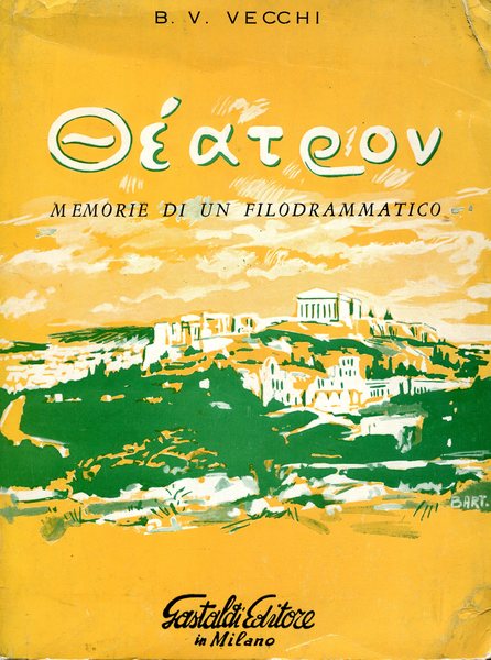 Tseatron - memorie di un filodrammatico - copertina