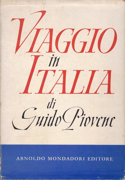 Viaggio in Italia - copertina